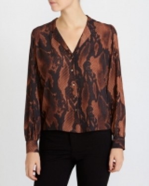 Dunnes Stores  Animal Print Blouse