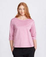 Dunnes Stores  Carolyn Donnelly The Edit Curved Hem Top