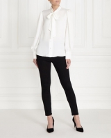 Dunnes Stores  Gallery Pussy Bow Blouse