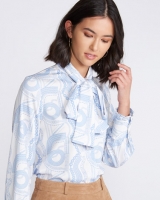 Dunnes Stores  Michael Mortell Pussybow Blouse
