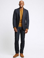 Marks and Spencer  Pure Wool Textured Tailored Fit Jacket
