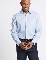 Marks and Spencer  2in Longer Non-Iron Regular Fit Shirt
