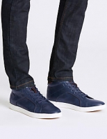 Marks and Spencer  Lace-up Casual Trainers with Freshfeet