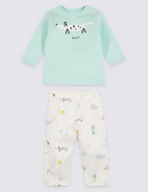 2 Piece Pure Cotton Top & Bottom Outfit 11.00 €