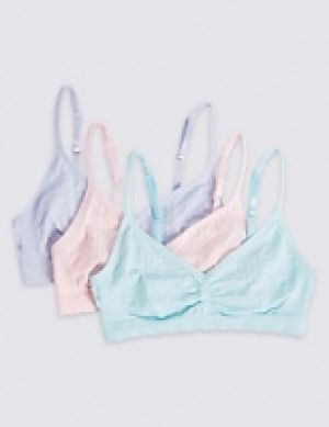 3 Pack Seamfree Cropped Tops (6-16 Years) 16.00 €