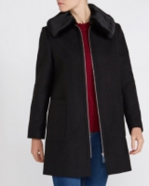 Faux Fur Collar Coat 45.00&nbsp;&euro;