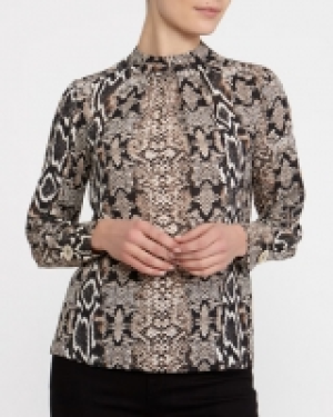 High Neck Print Top 20.00 €