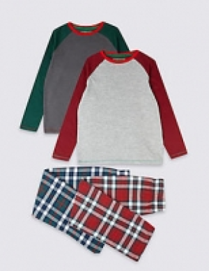 2 Pack Pyjamas (3-16 Years) 29.00 €
