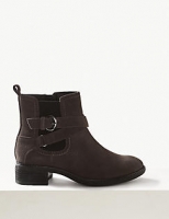 Marks and Spencer  Wide Fit Suede Chelsea Ankle Boots