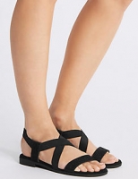 Marks and Spencer  Elastic Sandals with Stain Resistant