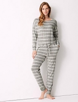 Marks and Spencer  Striped Long Sleeve Onesie