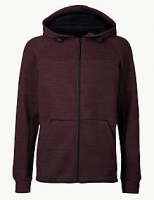 Marks and Spencer  Cotton Rich Zip Through Hoody