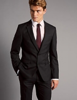 Marks and Spencer  Charcoal Tailored Fit Italian Wool Suit