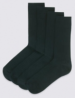 Marks and Spencer  4 Pack Lambswool Rich Socks