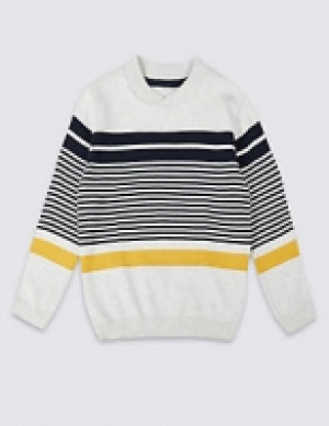 Pure Cotton Knitted Jumper (3 Months - 7 Years) 13.50 €