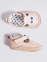 Marks and Spencer  Baby Leather Printed Pram Shoes