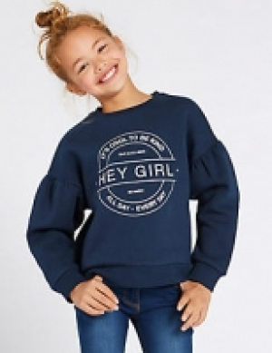 Cotton Rich Sweatshirt (3-16 Years) 11.00 €