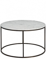 Marks and Spencer  Sanford Marble Round Coffee Table