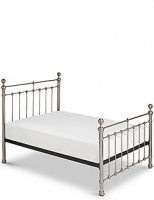 Marks and Spencer  Castello Pewter Bed Stead