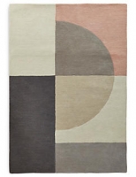 Marks and Spencer  Pure Wool Colour Block Rug