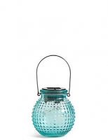 Marks and Spencer  Small Turquoise Solar Jar Light