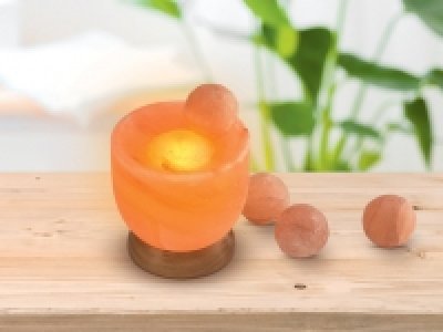MELINERA Illuminated Salt Crystal Bowl 19.99 €
