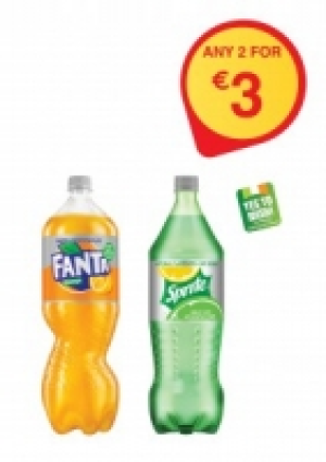 FANTA / SPRITE 1.75 LT ANY 2 FOR 3
