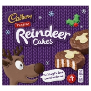 Cad Rudolph Cakes 4pk 2.49 €