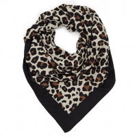 Dunnes Stores  Large Square Leopard Scarf