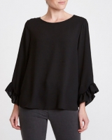 Dunnes Stores  Frill Detail Top