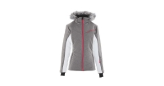 Ladies Padded Grey Ski Jacket