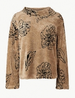 Marks and Spencer  Printed Round Neck Long Sleeve Sweatshirt