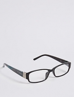 Marks and Spencer  Diamante Rectangle Reading Glasses