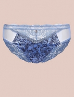 Marks and Spencer  Printed High Leg Knickers