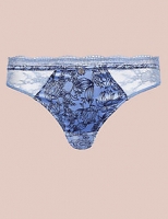 Marks and Spencer  Silk Blend Printed Thong