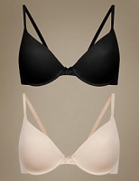 Marks and Spencer  2 Pack Padded Plunge Bras A-D