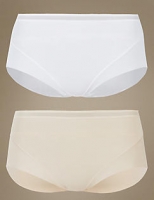 Marks and Spencer  2 Pack Light Control No VPL Full Brief Knickers
