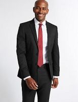 Marks and Spencer  Big & Tall Black Regular Fit Suit