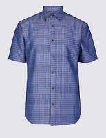 Marks and Spencer  Modal Rich Checked Shirt
