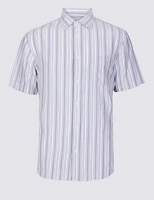 Marks and Spencer  Modal Rich Striped Shirt
