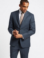 Marks and Spencer  Textured Tailored Fit Wool Suit