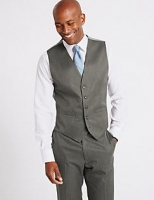 Marks and Spencer  Grey Regular Fit Waistcoat
