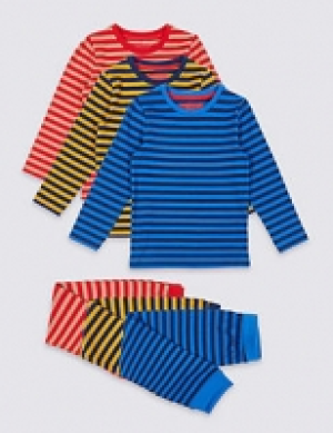 3 Pack Striped Pyjamas (1-7 Years) 32.00 €