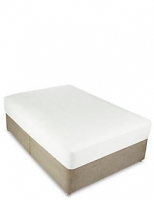 Marks and Spencer  Pure Cotton Brushed Fitted Sheet