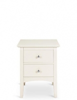 Marks and Spencer  Hastings Ivory Bedside Chest