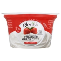 Centra  Glenisk Greek Style Protein Greek Style Strawberry Single 15