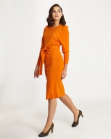 Dunnes Stores  Lennon Courtney at Dunnes Stores Orange Knit Dress