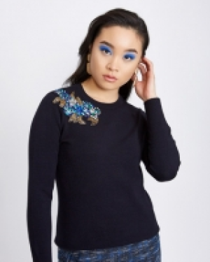 Savida Embellished Shoulder Jumper 30.00 €