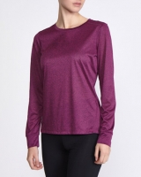 Dunnes Stores  Marl Long-Sleeved Top