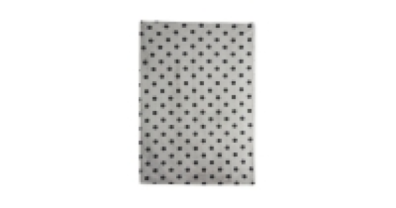 Large Memory Foam Pet Bed Dot Print